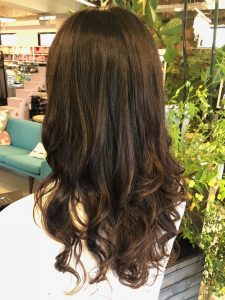 コテで巻いたようなコテ巻き風パーマ コテで巻いたようなコテ巻き風パーマ