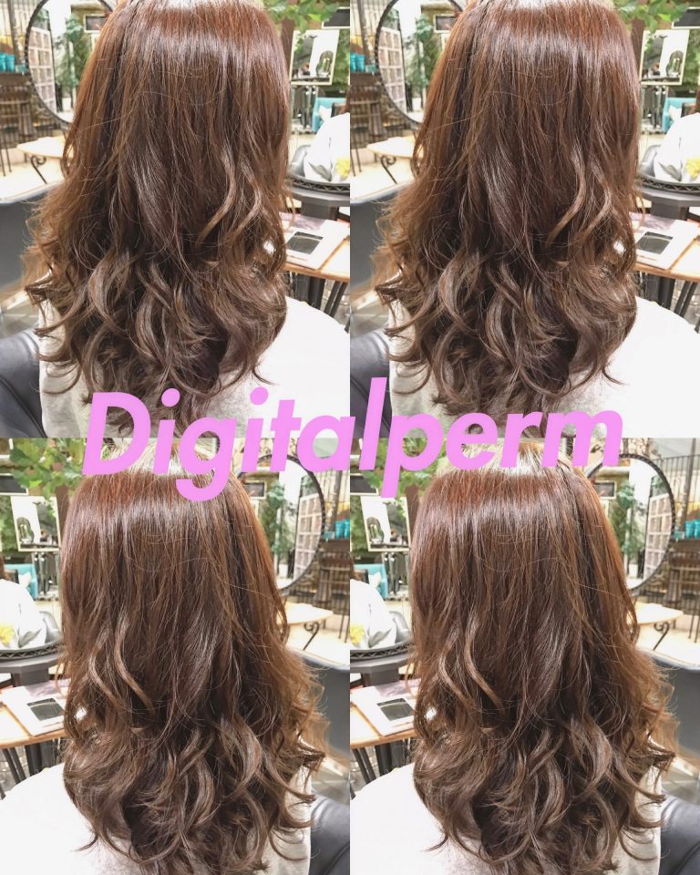 乾かすだけで外国人風！ロングヘアの方必見 デジタルパーマヘア コテ巻き風パーマが得意の東京美容師野田ともる