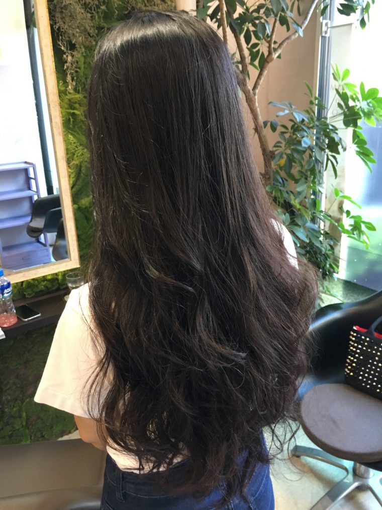 いざ！超スーパーロングヘアの方へ外国人風パーマをかける！ Tomoru Noda City｜GAFF野田ともる BLOG
