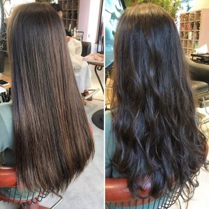 スーパーロングヘアデジタルパーマ髪型ヘアカタログ外国人風